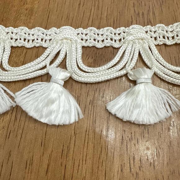Tassel Fringe Edging Trim Sewing Craft Curtain Cushion Ribbon Upholstery 8 Yds - Picture 3 of 4